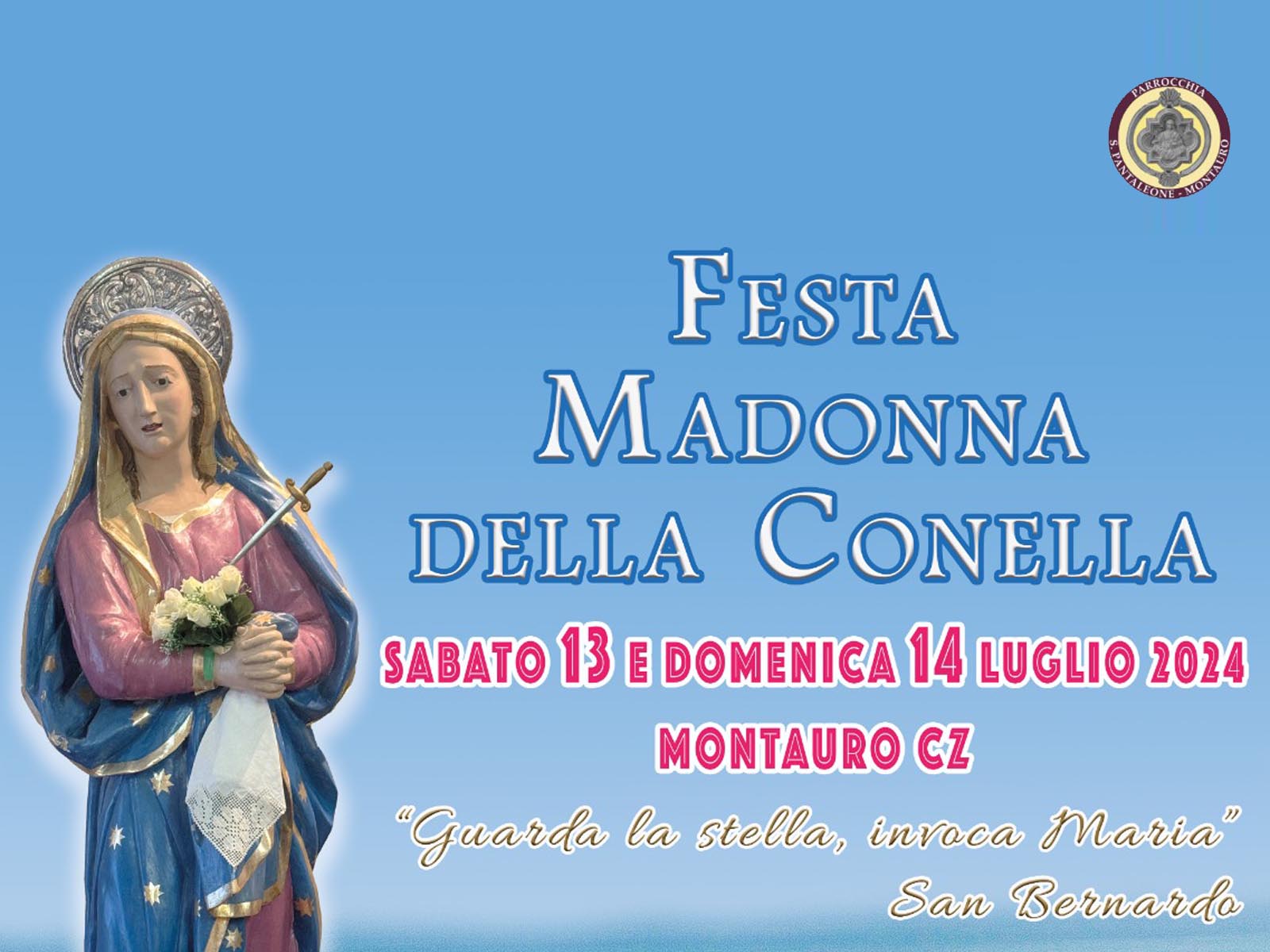 Foto festa “Madonna della Conella” del 13 e 14 luglio 2024