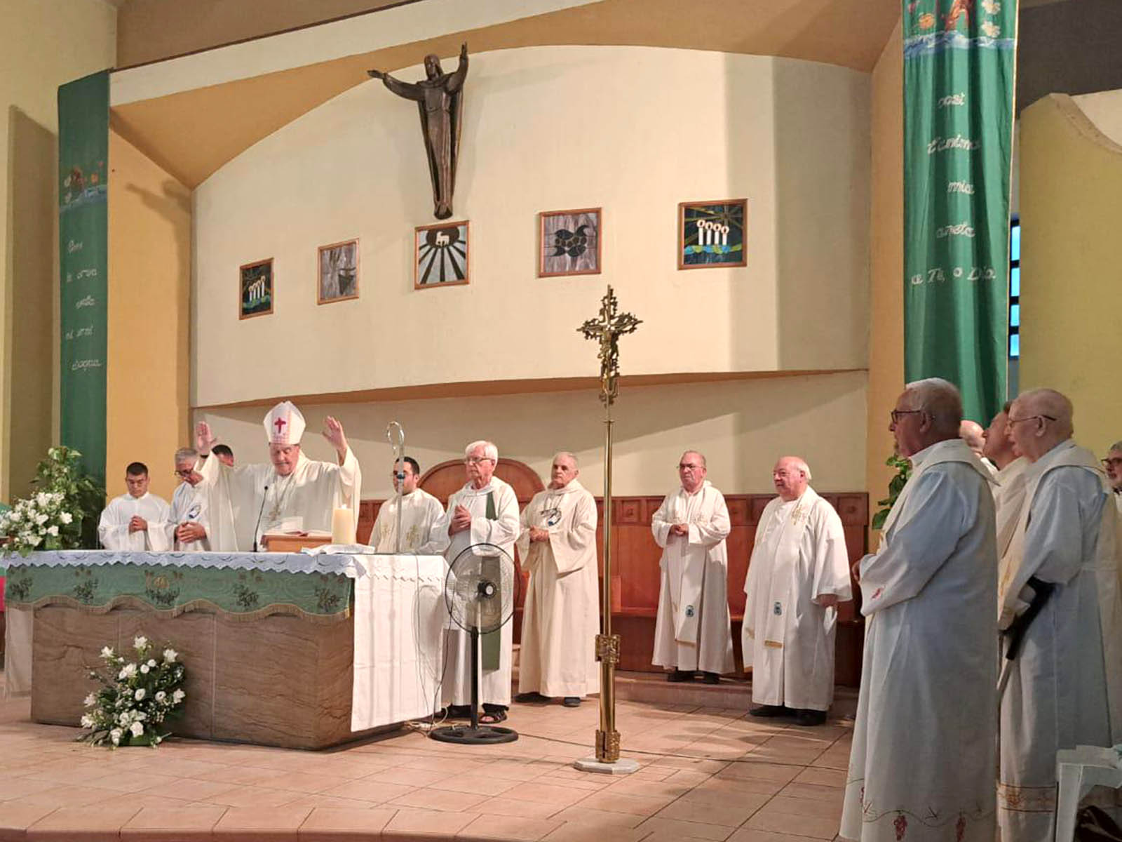 Foto 50° anniversario di Ordinazione Presbiterale di don Bernardo Marascio e don Vincenzo Zoccoli