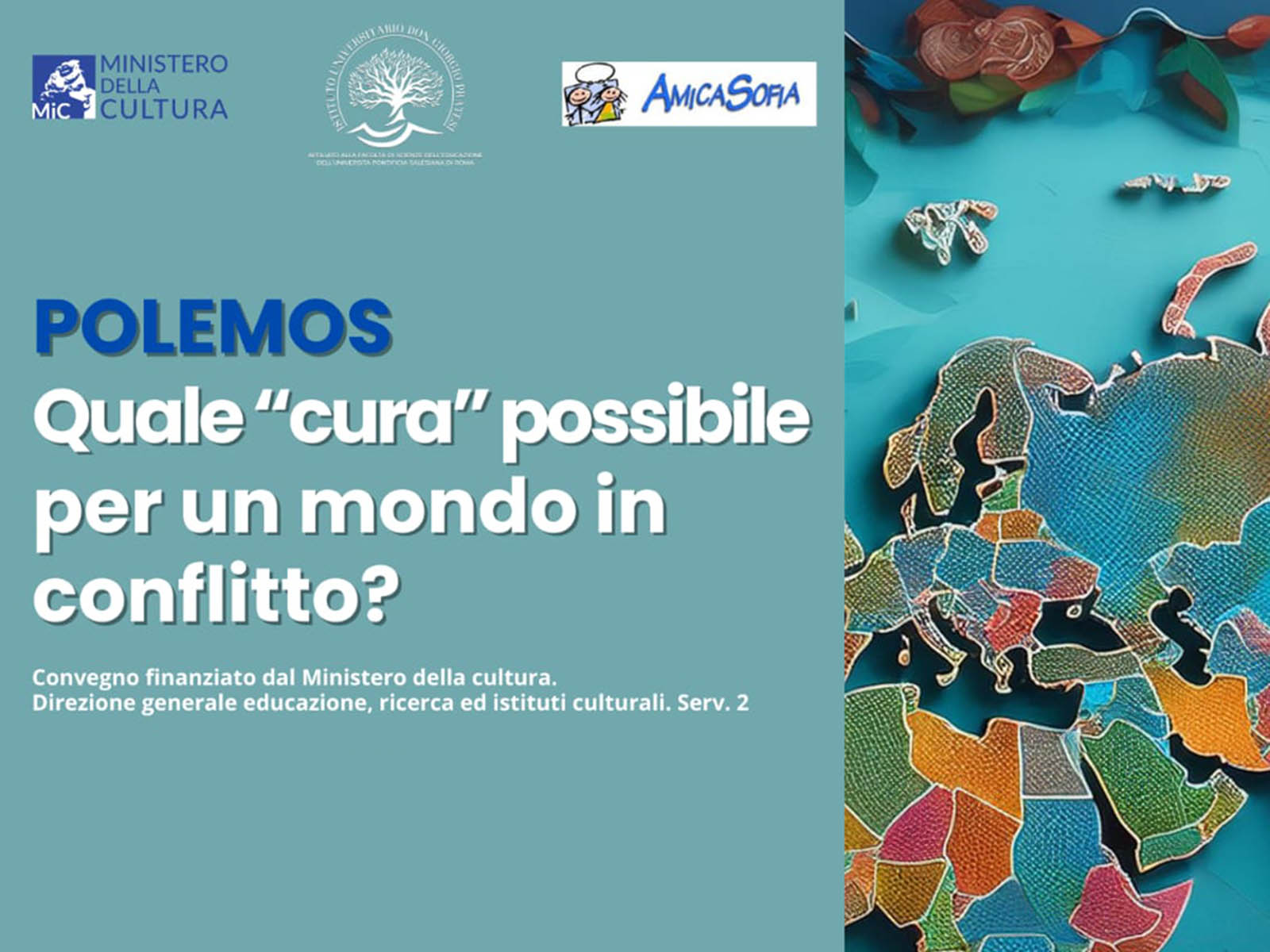 Anteprima del convegno “Polemos. Quale “cura” possibile per un mondo in conflitto?” di venerdì 15 novembre 2024