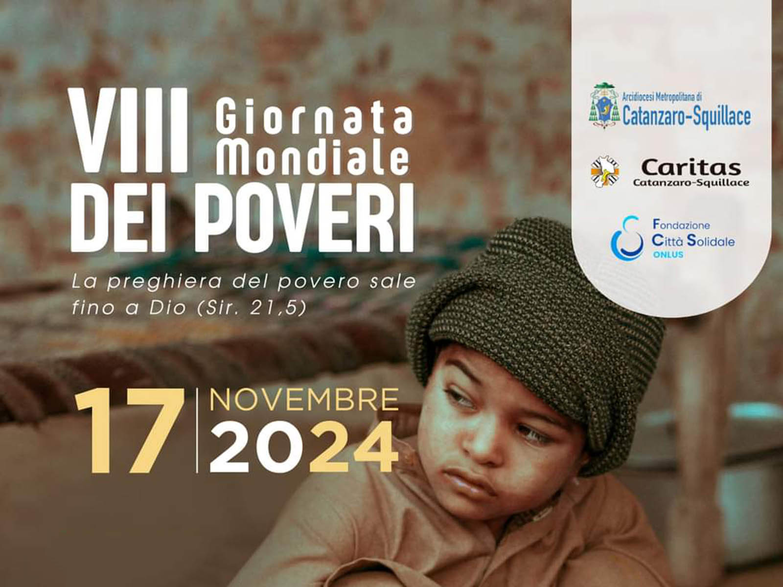 Anteprima della VIII Giornata Mondiale dei Poveri del 17 novembre 2024