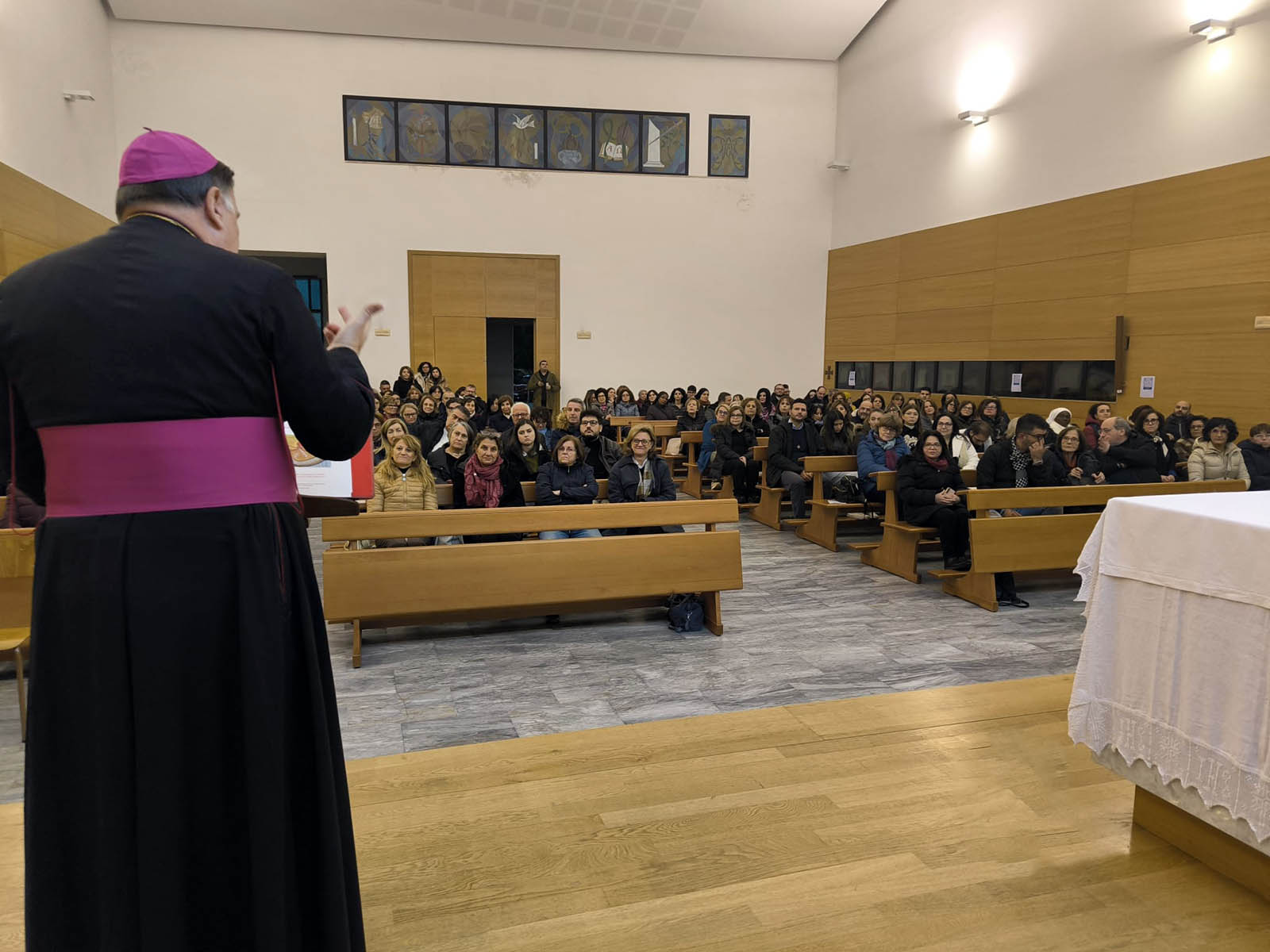 Foto del Mandato diocesano ai catechisti del 30 novembre 2024