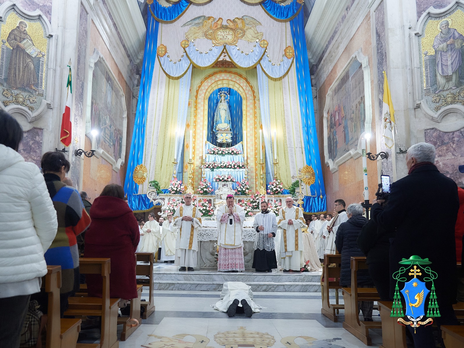 Foto ordinazione diaconale di Pierpaolo Antonio Madia dell'8 dicembre 2024