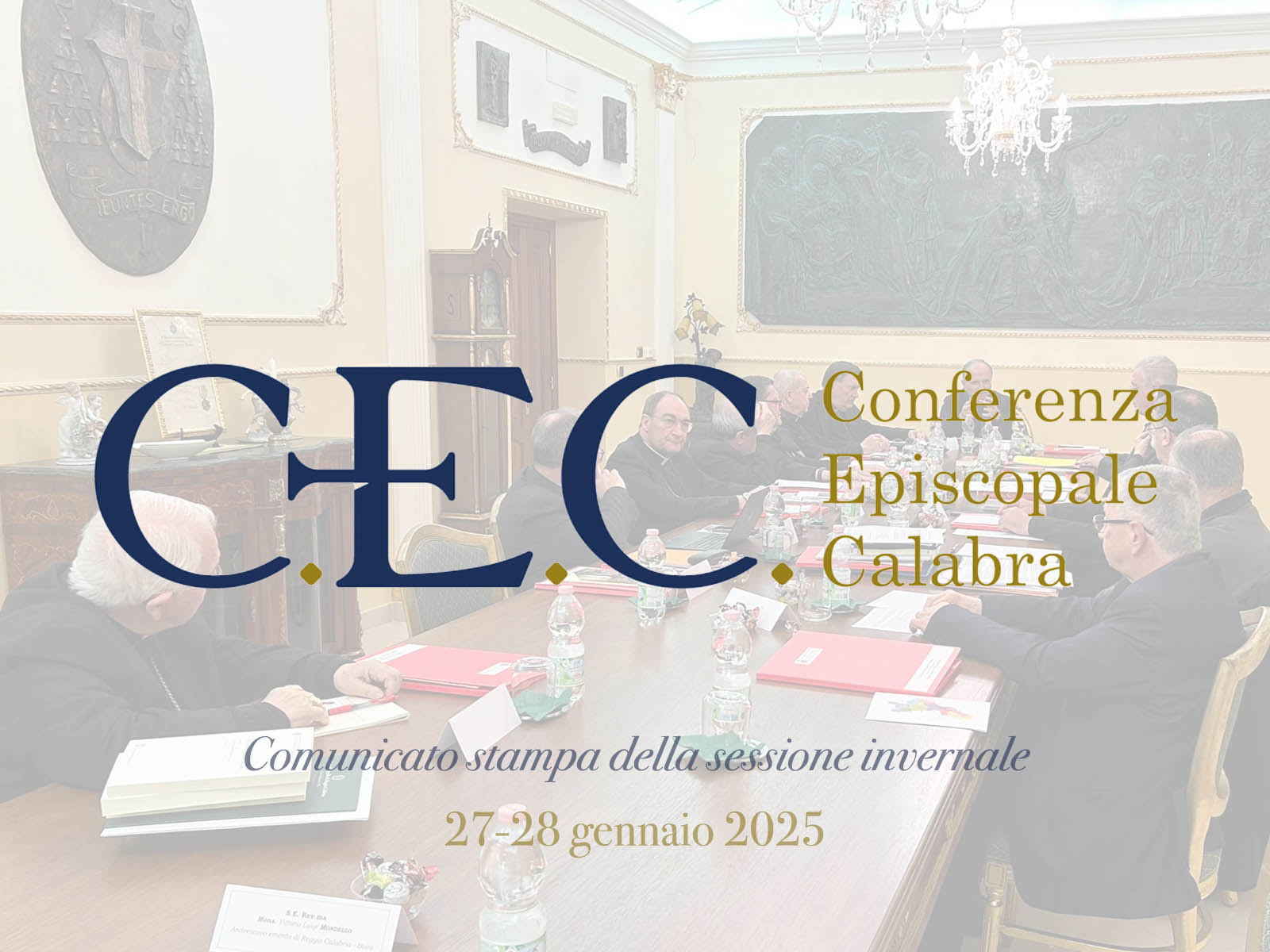 Anteprima comunicato Conferenza Episcopale Calabra sessione invernale 2025 del 27 e 28 gennaio